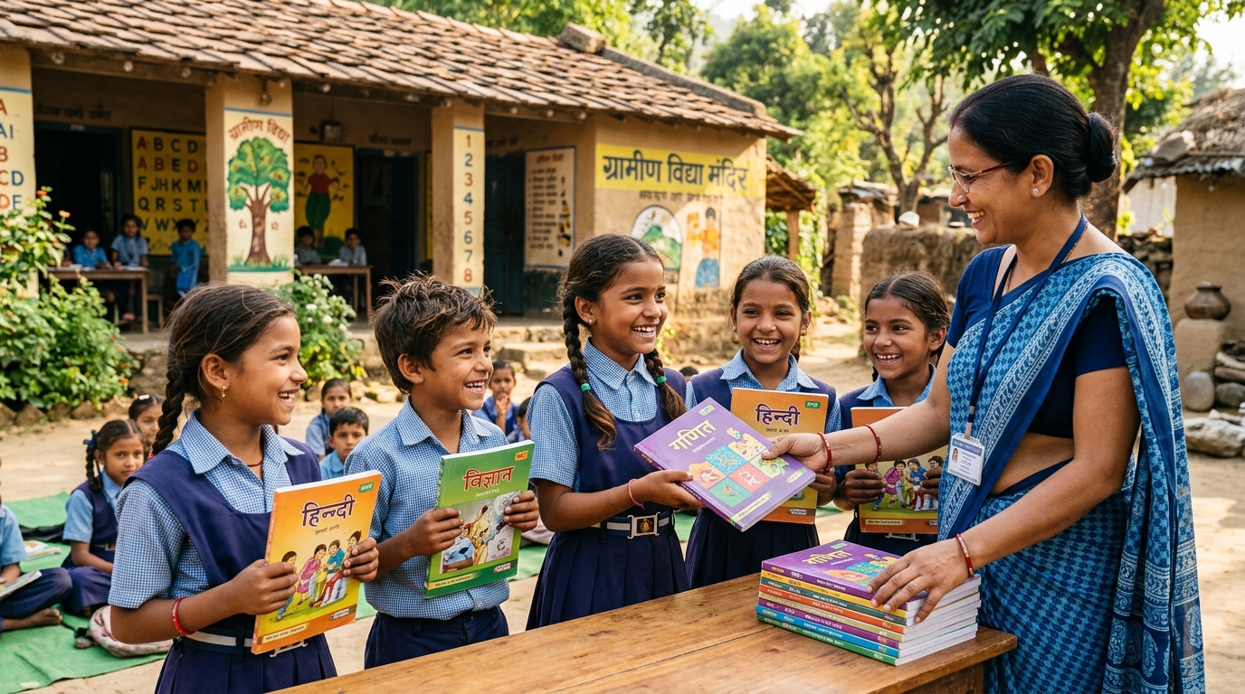 Aloy Fera Trust Rural Education Drive in Namkhana
